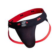 2" Reversible Jock Strap black/scarlet